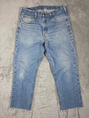 Carhartt B18 Traditional Fit Diy Frayed Hem 34x26